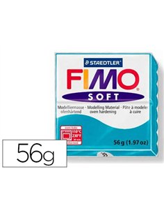 Pâte à modeler fimo soft coloris menthe pain 57g.