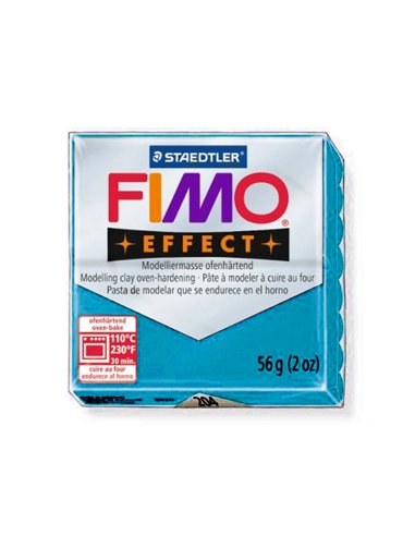Pâte à modeler fimo soft coloris menthe pain 57g.