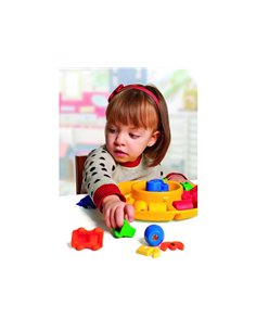 Plateau de tri miniland 5 compartiments 26 cm lot de 4 unites. 2