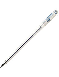 Stylo à bille Pentel SuperB - Pointe fine 0,7 mm - Trait 0,35 mm - Encre à base d'huile - Bleu