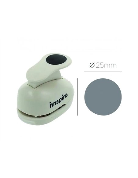 Perforateur medium innspiro forme rond decoupe 25mm.