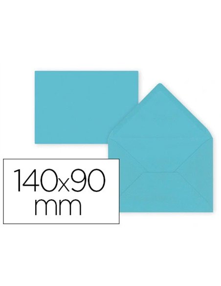 Enveloppe gpv élections c30 90x140mm 80g recyclable non gommée patte triangulaire coloris bleu boîte 1000 unités.