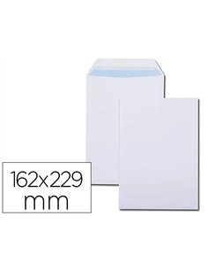 Pochette gpv blanche recyclée 90g c5 162x229mm boîte 500 unités.