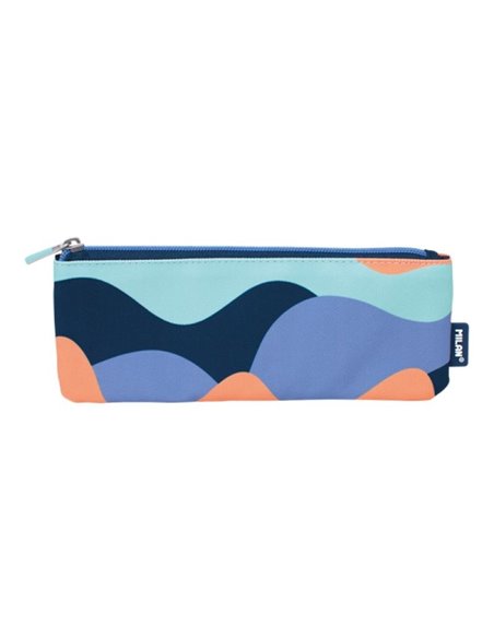 Milan The Fun Petite trousse plate 1 compartiment - Fermeture zippée