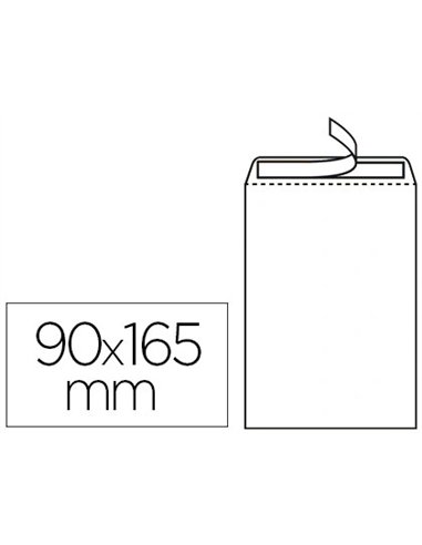 Pochette gpv kraft bulles air économique 90x165mm a coloris blanc 75g sachet 10 unités.