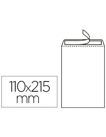 Pochette gpv kraft bulles air économique 110x215mm b coloris blanc 75g sachet 10 unités.