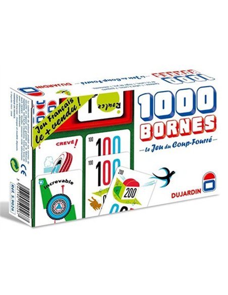 Jeu mille bornes 2/6 joueurs.