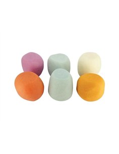 Pâte à modeler pébéo set decouverte xxl coloris vifs 6 pots 350g.