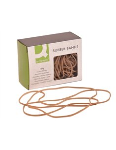 Bracelet caoutchouc q-connect n.20 200x2mm boîte fenêtre 100g. 2