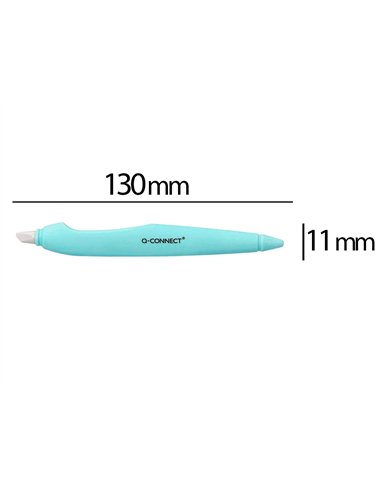 Cutter bistouri xd-119 q-connect corps ergonomique lame fixe en ceramique avec capuchon de protection blister.