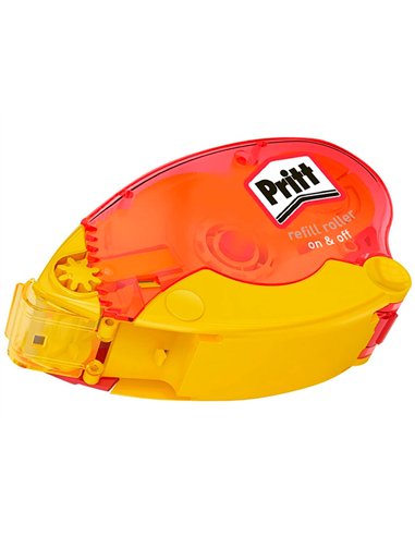 Colle pritt roller rechargeable 8.4mmx16m collage repositionnable immédiat plus performante.