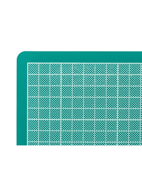 Plaque coupe q-connect pvc épaisseur 3mm 300x450mm a3 coloris vert.