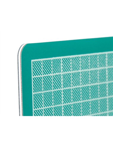 Plaque coupe q-connect pvc épaisseur 3mm 450x600mm a2 coloris vert.