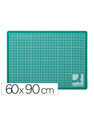 Plaque coupe q-connect pvc épaisseur 3mm 600x900mm a1 coloris vert.