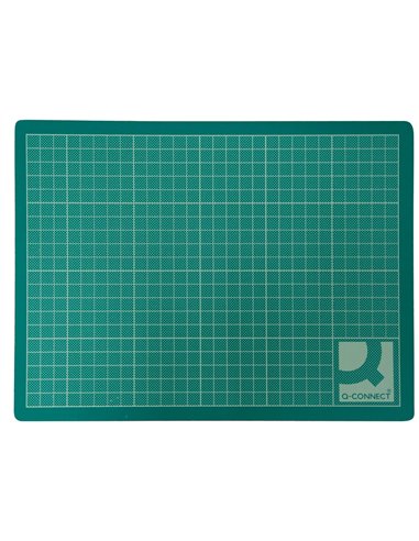 Plaque coupe q-connect pvc épaisseur 3mm 600x900mm a1 coloris vert.