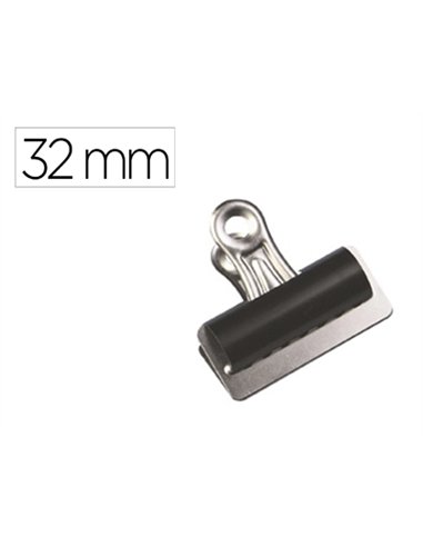 Pince q-connect metallique largeur 32mm - boite carton 10 un.