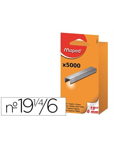 Agrafe maped p/p3 boîte 5000 unités.