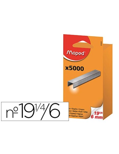 Agrafe maped p/p3 boîte 5000 unités.