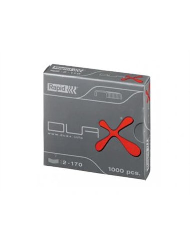 Agrafe rapid duax boîte 1000 unités.