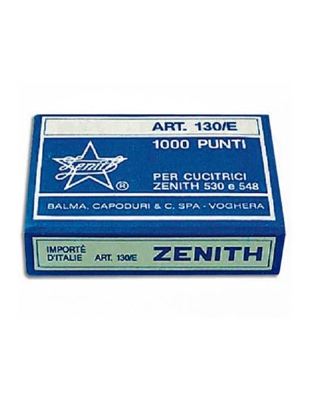 Agrafe zénith 130 e boîte 1000 unités.