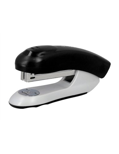 Agrafeuse bureau q-connect kf14207 plastique abs capacite 20 feuilles coloris noir.