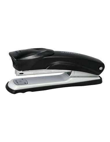 Agrafeuse bureau q-connect kf14211 metallique capacite 20 feuilles coloris noir.