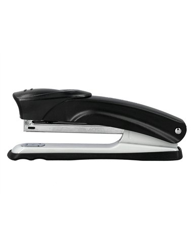 Agrafeuse bureau q-connect kf14211 metallique capacite 20 feuilles coloris noir.