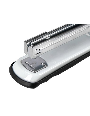 Agrafeuse bureau q-connect kf14211 metallique capacite 20 feuilles coloris noir.