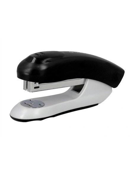 Agrafeuse bureau q-connect kf14212 plastique capacite 10 feuilles agrafes nº10 coloris noir.
