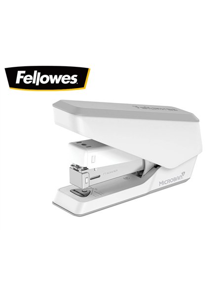 Agrafeuse fellowes easy-press lx840 demi bande 25 feuilles blanche.