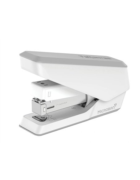 Agrafeuse fellowes easy-press lx840 demi bande 25 feuilles blanche.
