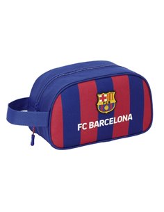 Trousse de toilette Safta FC Barcelone - 1 compartiment - Dragonne - 26 x 15 x 12 cm - Rouge et bleu