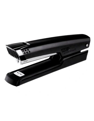 Agrafeuse maped essentials métal e3543 68x39x197mm full strip 25 feuilles agrafes 24/6 et 26/6 coloris noir.