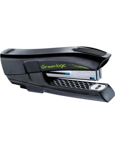 Agrafeuse maped greenlogic pocket recyclé 28x104x44mm 15 feuilles agrafes n.10 coloris noir.