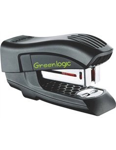 Agrafeuse mini maped greenlogic 27x67x40mm 20 feuilles agrafes 24/6 15 feuilles agrafes 26/6 coloris noir.