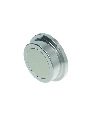 Aimant maul neodyme rond puissance 15 kgs ï25mm.