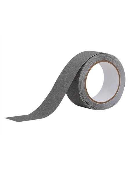Bande antiderapante q-connect 5mx50mm coloris gris.