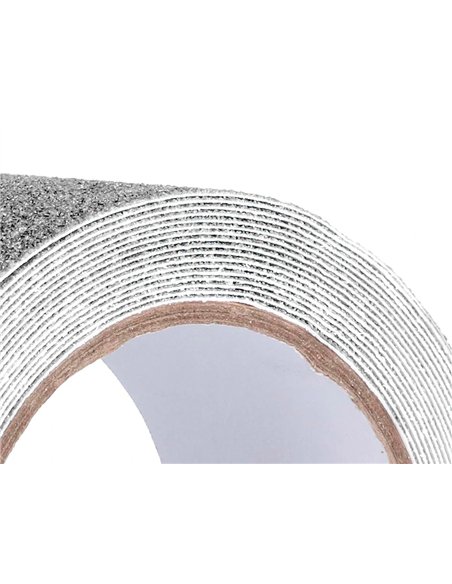 Bande antiderapante q-connect 5mx50mm coloris gris.