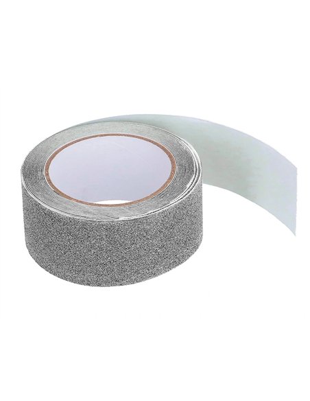 Bande antiderapante q-connect 5mx50mm coloris gris.