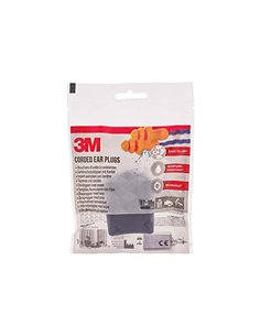 Bouchons d'oreille a cordelettes 3m boite de stockage.