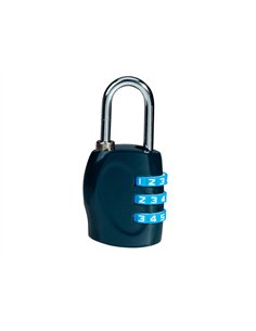 Cadenas carpentras de couleur a combinaison coloris bleu 62x30x15 mm.