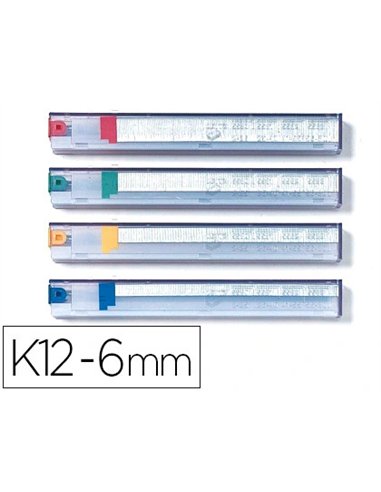 Cassette agrafes leitz power performance k6 boite 5 cassettes.