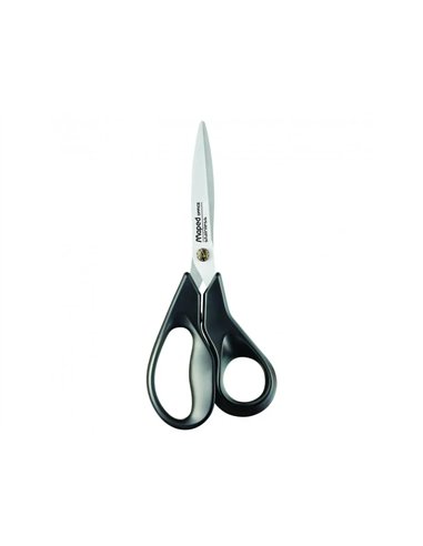 Ciseaux bureau advanced green maped lames acier 17 cm.