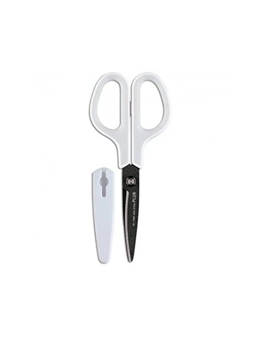 Ciseaux bureau ulmann lames non adherentes bouts ronds 17,5cm.
