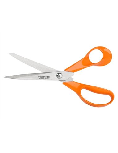 Ciseaux fiskars classic professionnels 25cm lame acier inoxydable pour droitiers.