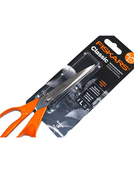 Ciseaux fiskars classic professionnels 25cm lame acier inoxydable pour droitiers.