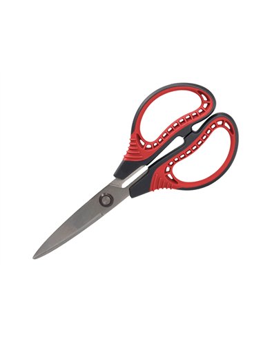 Ciseaux liderpapel lame en titane incurvee 16,5 cm facilite de coupe et durabilite housse incluse.