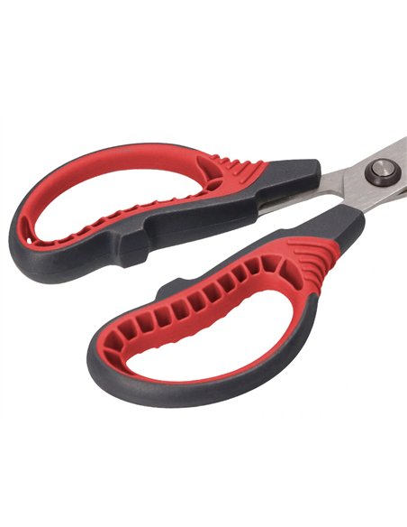 Ciseaux liderpapel lame en titane incurvee 16,5 cm facilite de coupe et durabilite housse incluse.