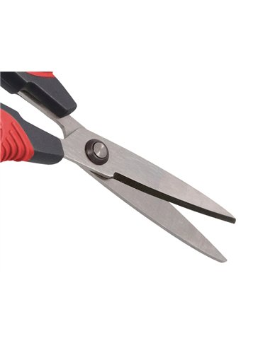 Ciseaux liderpapel lame en titane incurvee 16,5 cm facilite de coupe et durabilite housse incluse.