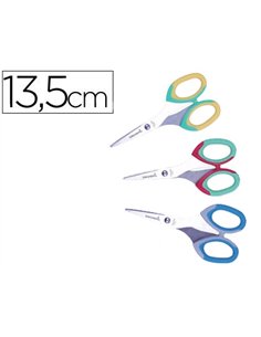 Ciseaux liderpapel toucher soft anneaux souples 135mm.